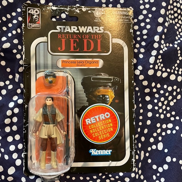 Star Wars Return of the Jedi Retro Collection Princess Leia Organa Action Figure - Picture 3 of 7